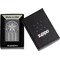Zippo 2024 Zippo American Metal Emblem Design, Black Matte,  ZIP-49639 - alternate 2